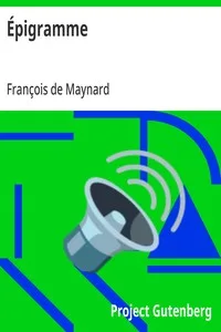 Épigramme