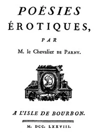 Poésies érotiques
