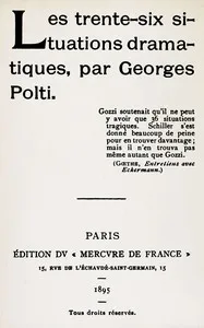 Les trente-six situations dramatiques