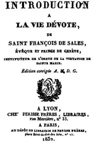 Introduction à la vie dévote