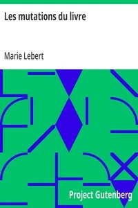 Les mutations du livre