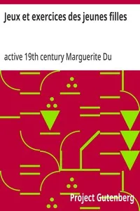 Jeux et exercices des jeunes filles