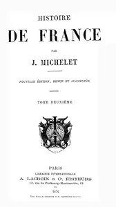 Histoire de France 814-1189 (Volume 2/19)