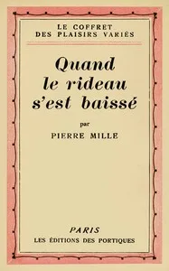 Quand le rideau s'est baissé
