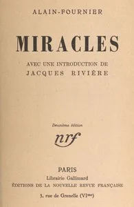 Miracles: avec une introduction de Jacques Rivière