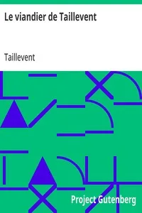 Le viandier de Taillevent