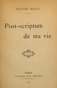 Post-scriptum de ma vie