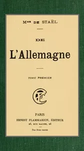 De l'Allemagne; t.1