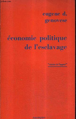 Économie politique de l’esclavage