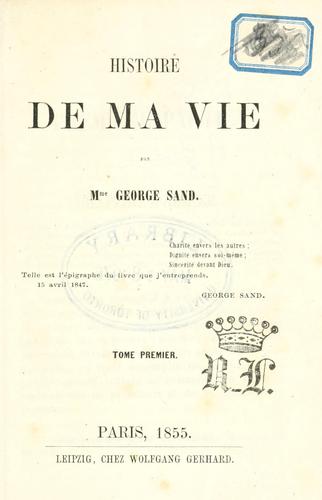 Histoire de ma vie