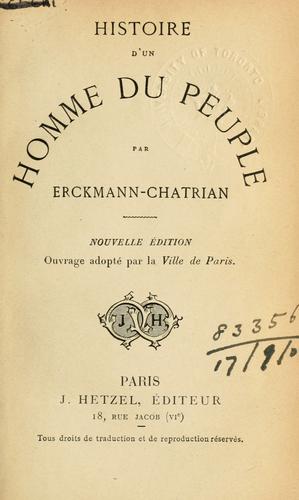 Histoire d'un homme du peuple