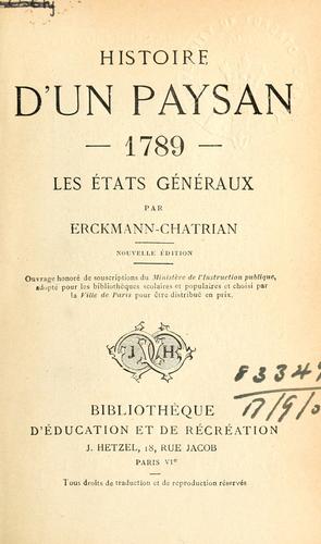 Histoire d'un paysan (4)