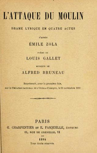 L'attaque du moulin