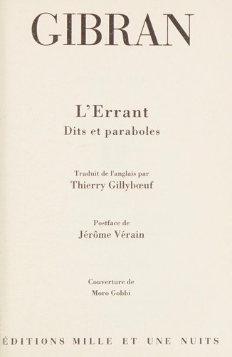 L'errant