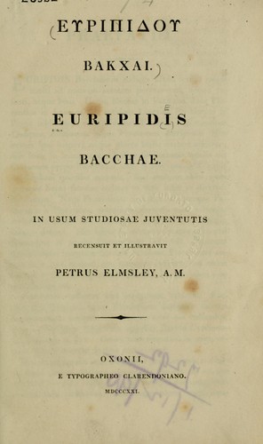 Les Bacchantes