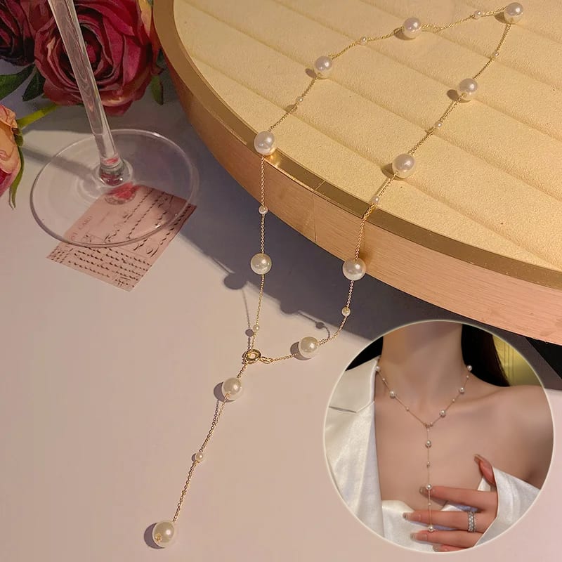 Collier de Perles Tendance