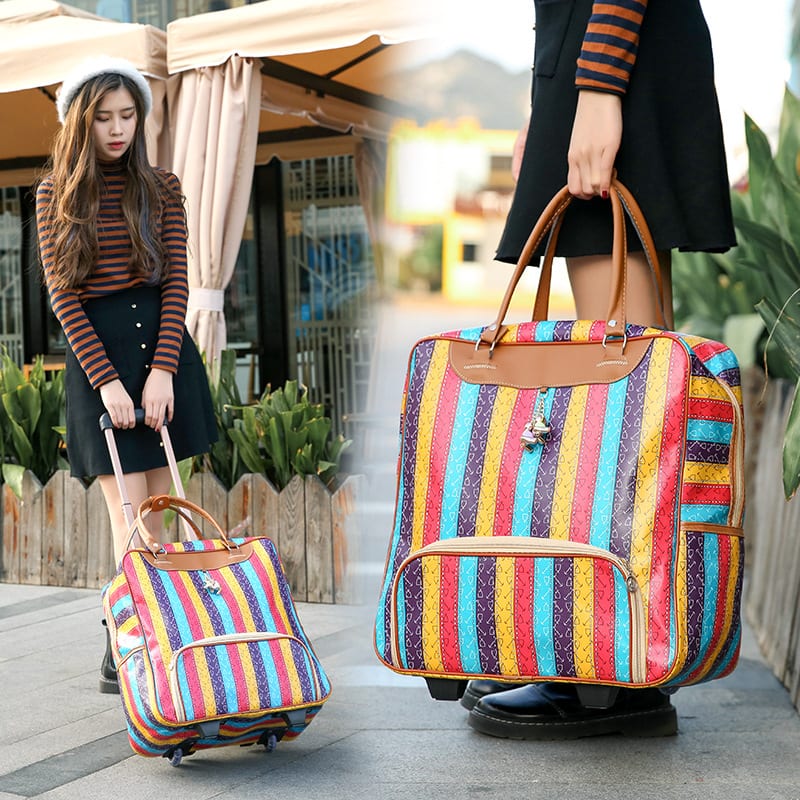 Valise Trolley en PU