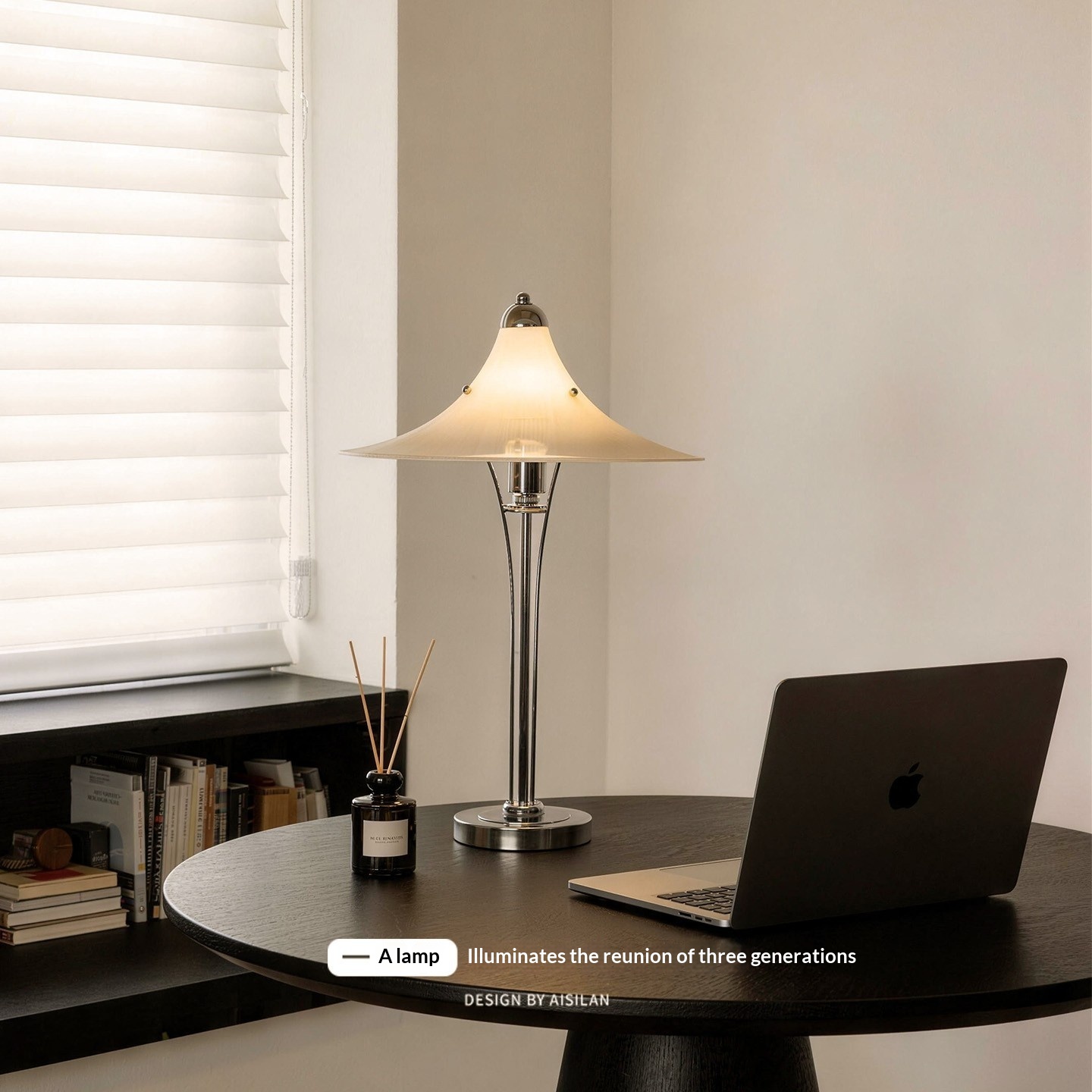 Lampe de Table Vintage Française Soin des Yeux