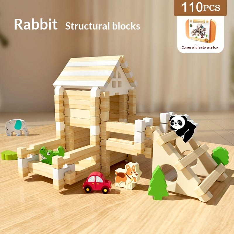 Kit éducatif en bois à assembler