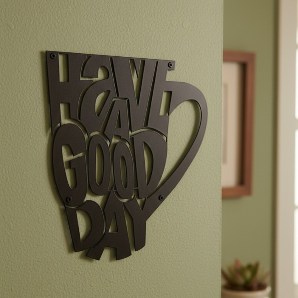 Ornement Mural Tasse Minimaliste